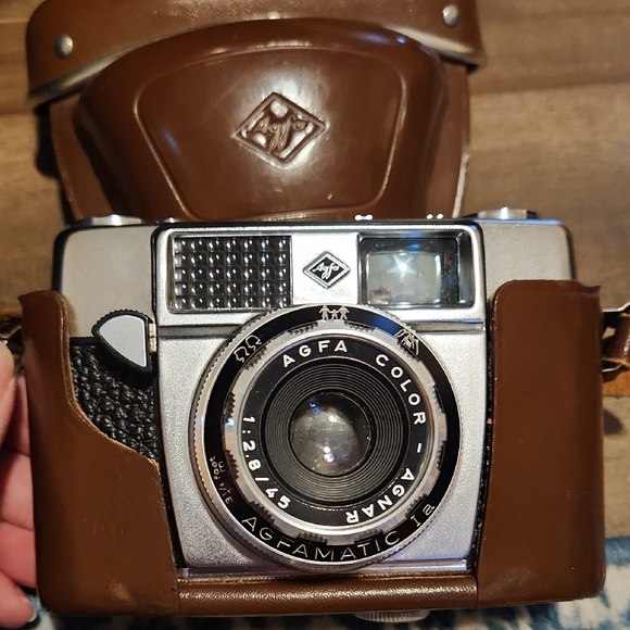 Vintage AGFAMATIC i Camera AGFA COLOR AGNAR 1:2.8/45 Germany - Picture 1 of 7